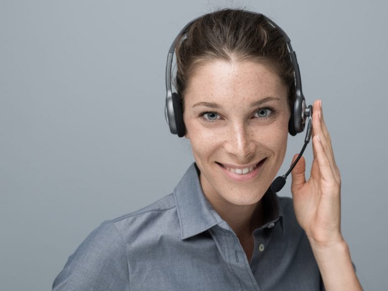 Call center and customer support operator